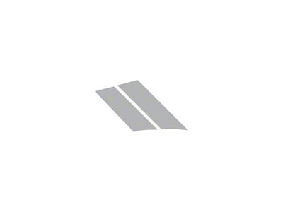 Grand Sport Fender Stripes; Gloss Gray; Driver Side (84-96 Corvette C4)