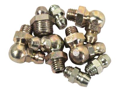 Grease Fittings; 8-Pieces (63-64 Corvette C2)
