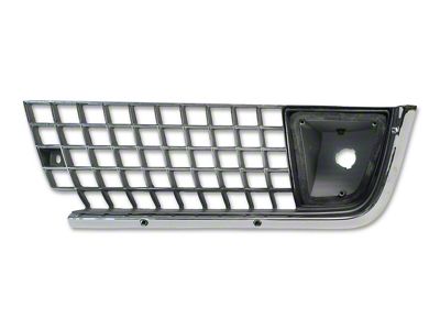 1971 Corvette Grille. Driver Side Outer; Reproduction