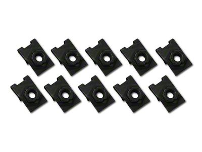 Grille J-Nuts; 10-Pieces (63-64 Corvette C2)