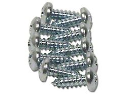 Grille Molding Clip Screw Set; 10-Pieces (63-64 Corvette C2)