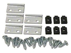 Auto Accessories of America Grille Molding Mounting Kit. 20 Piece (63-64 Corvette C2)