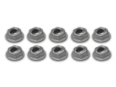 Grille Molding Speednut Set; 10-Piece (68-69 Corvette C3)