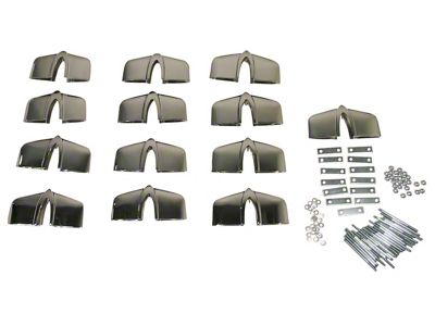 1953-1957 Corvette Grille Tooth Set. 13 Piece