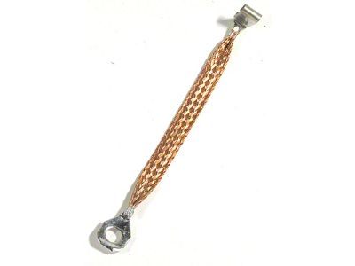 1963-1970 Corvette Ground Strap. Body To Frame At Door Sill