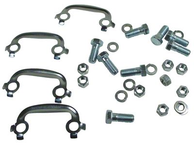 1963-1979 Corvette Half Shaft French Locks and Hardware Kit