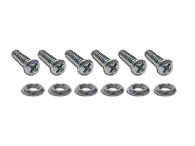 1964-1967 Corvette Halo Panel Screw Set. Coupe - 12 Piece