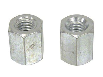 1956-1960 Corvette Hardtop Receiver Nuts. 2 Piece Set