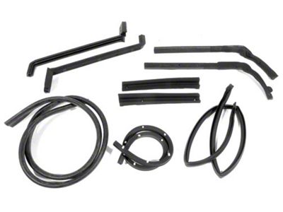 Hardtop Weatherstrip Kit with Screw Kit (63-67 Corvette C2)