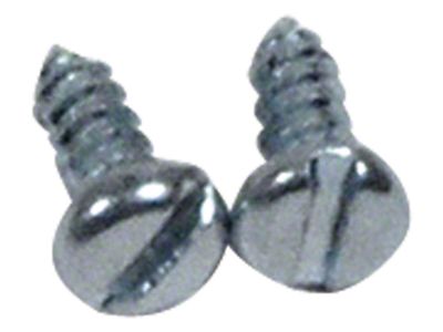 1960-1962 Corvette Harrison Radiator Metal Plate Screw