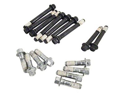 1955-1996 Corvette Head Bolt Set. Small Block - Does 1 Head