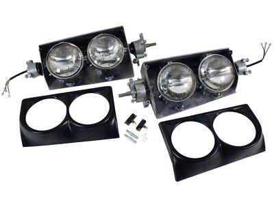 Headlight Assemblies (63-67 Corvette C2)