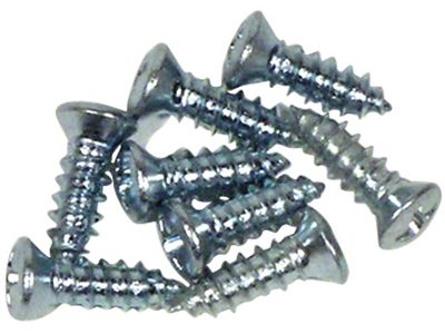 Headlight Bezel Screws; 8-Pieces (1963 Corvette C2)