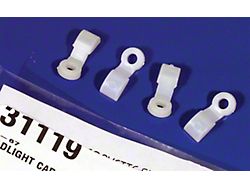 Auto Accessories of America Headlight Capsule Bumper Set. 4 Piece (63-67 Corvette C2)