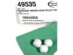 CA Headlight Motor Gear Pellet Set (88-96 Corvette C4)