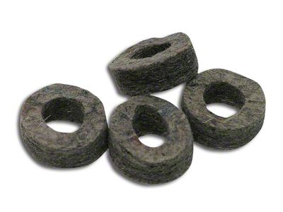 1963-1967 Corvette Headlight Pivot Ball Felt Seal. 4 Piece