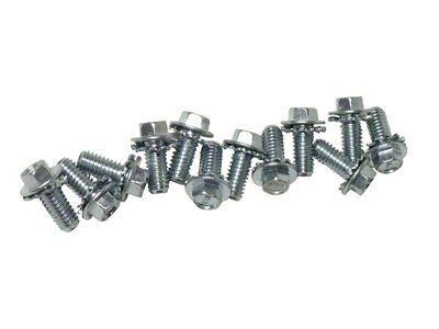 1963-1967 Corvette Headlight Pivot Support Bolt Set. 12 Piece