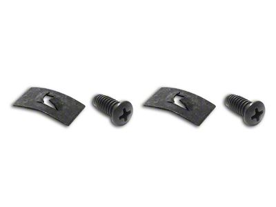 Headlight Retract Switch Mount Screws and Nuts (63-67 Corvette C2)