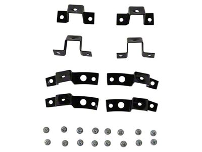 1958-1962 Corvette Headlight Ring Bracket Mount Kit