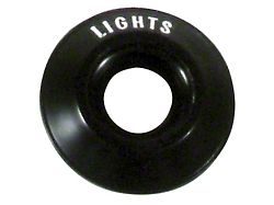 Auto Accessories of America Headlight Switch Indicator Bezel (1968 Corvette C3)