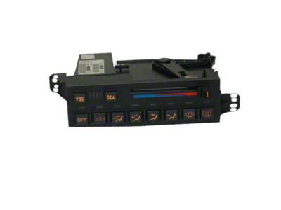1990-1991 Corvette Heater/AC Controls - Manual - Convertible with Heated Mirrors Except Defrost