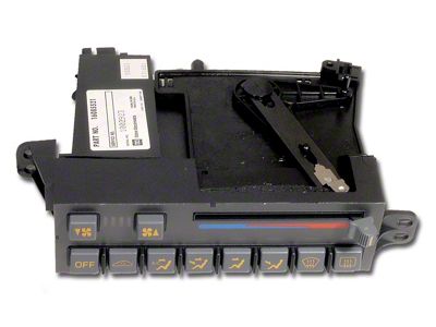 1990-1991 Corvette Heater/Air Conditioning Control
