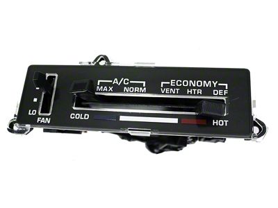 1979 Corvette Heater/Air Conditioning Control Assembly