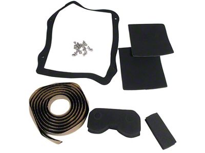 1968-1979 Corvette Heater Box Gasket Kit. without Air Conditioning