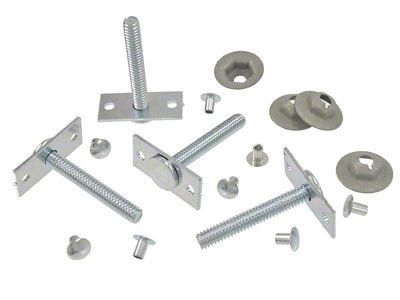 1968-1982 Corvette Heater Box To Firewall Stud and Nut Set