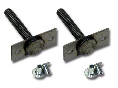 1963-1967 Corvette Heater Box To Firewall Stud Set. with Air Conditioning