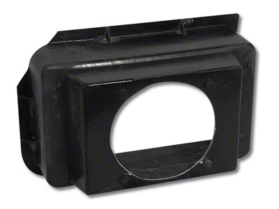 1956-1962 Corvette Heater Box. Underdash Fiberglass