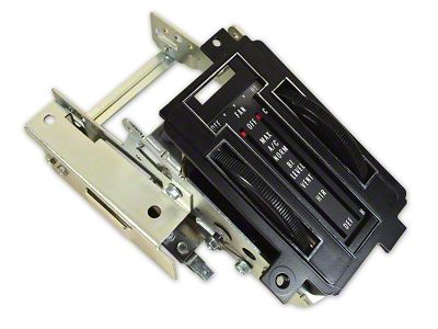1972-1976 Corvette Heater Control Assembly - with Air Conditioning
