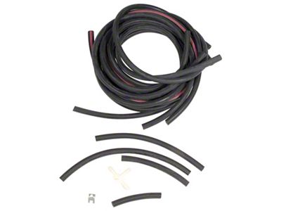 1971-1975 Corvette Heater Control Vacuum Hose Kit. without AC