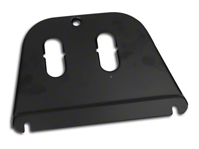 1963-1967 Corvette Heater Cover Plate. with Air Conditioning