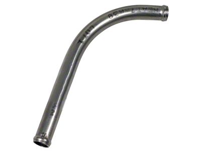 1964-1966 Corvette Heater Hose Pipe. with Air Conditioning By Compressor Stainless Steel