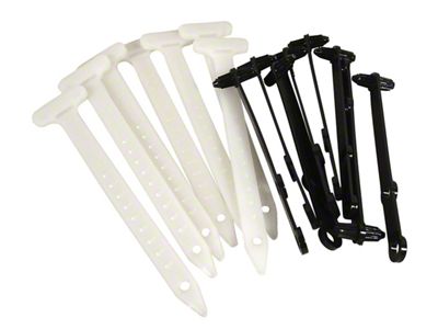 1963-1964 Corvette Heater Hose Tie Straps. 15 Piece Set