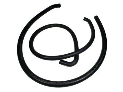 1968-1982 Corvette Heater Hoses. with Air Conditioning