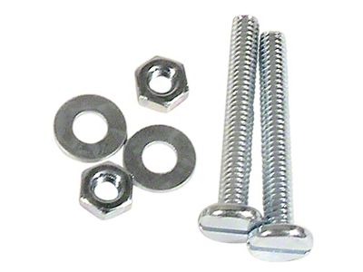 1953-1959 Corvette Hood Bumper Screw, Nut and Washer Set