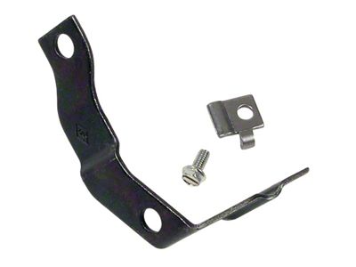 1958-1959 Corvette Hood Cable Support. with Clamp and Screw Passenger Side