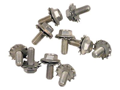 1958-1962 Corvette Hood Hinge Bolt Set. 10 Piece