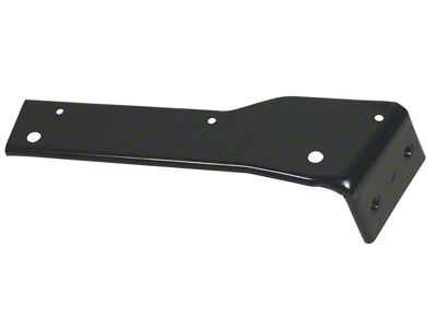 Hood Hinge and Radiator Reinforcement; Driver Side (63-67 Corvette C2)