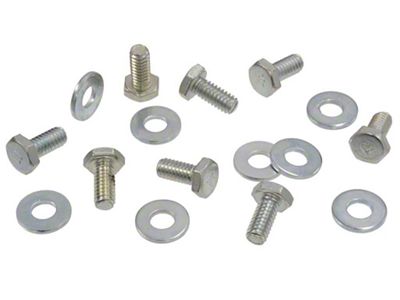 CA Hood Latch Bolts; Female (58-62 Corvette C1)