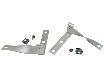 Hood Latch Cable Support Brackets (Early 1958 Corvette C1)
