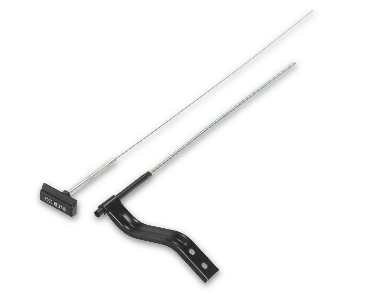 1963-1966 Corvette Hood Release Cable Bracket To Dash Bolts. - CA main image 1