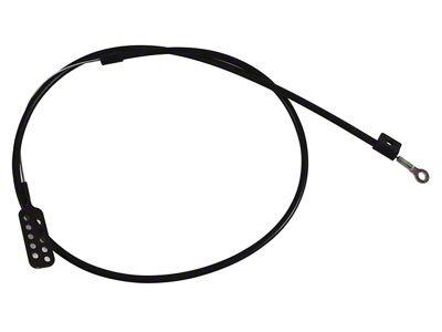 Hood Release Cable; Latch To Latch (1977 Corvette C3)