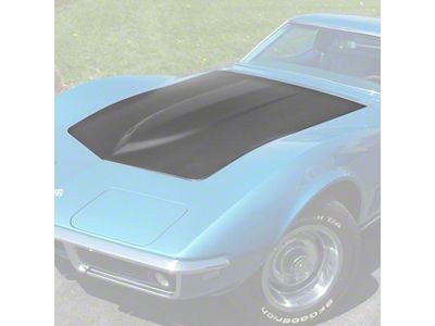 1970-1972 Corvette Hood. Stock 350; Press Molded
