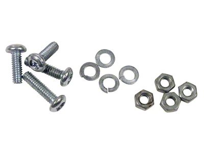 1958-1962 Corvette Hood Support Bolt Set. 8 Piece