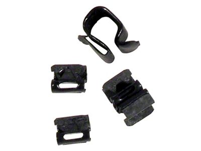 1963-1965 Corvette Horn Wire S-Clips. 5 Piece Set
