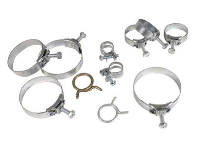 Hose Clamp Kit (Late 1968 327 V8 Corvette C3 w/o A/C)