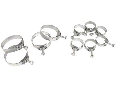 Hose Clamp Kit (1969 350 V8 Corvette C3 w/ A/C)